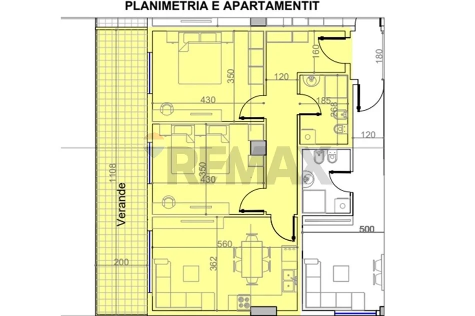Tirane, shitet apartament , 84 m² 159.700 € 
