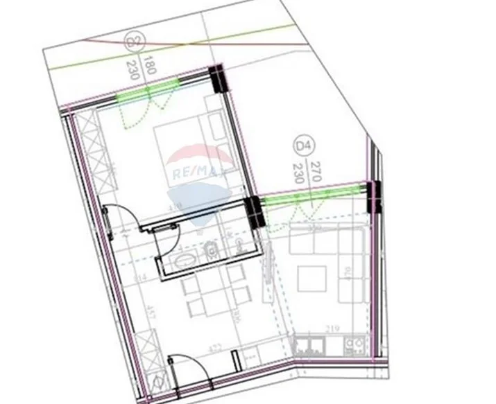 Tirane, shitet apartament 1+1 , 63 m² 103.000 € (Kodra e diellit 2 ID: 530171038-1640)