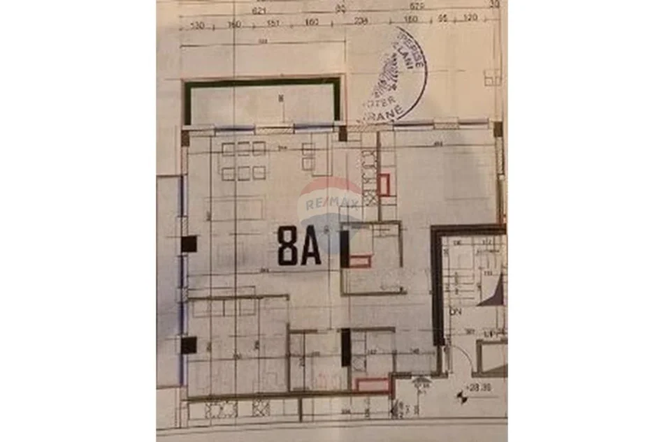 Tirane, shitet apartament 2+1+Aneks+Ballkon Kati 8, 148 m² (rruga Myslym Shyri)
