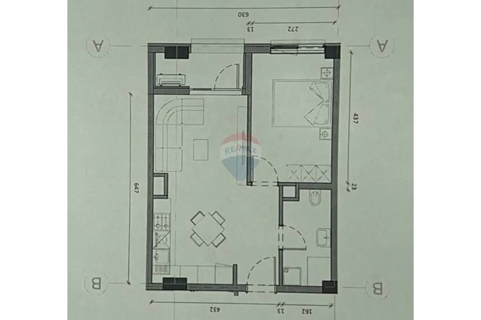 Tirane, shitet apartament 1+1+Ballkon Kati 2, 55 m² 107.000 € (Kompleksi Kaimi)
