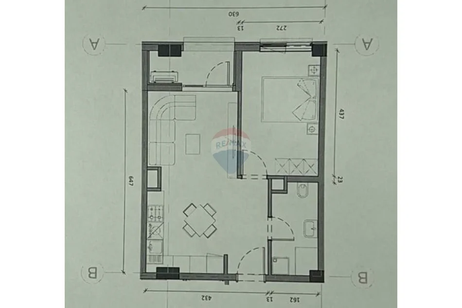 Tirane, shitet apartament 1+1 Kati 2, 59 m² 107.000 € (Kompleksi Kaimi)