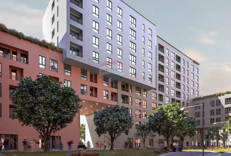 Tirane, shitet apartament 1+1 Kati 7, 76 m² 126.154 € (Rruga kokonozeve)