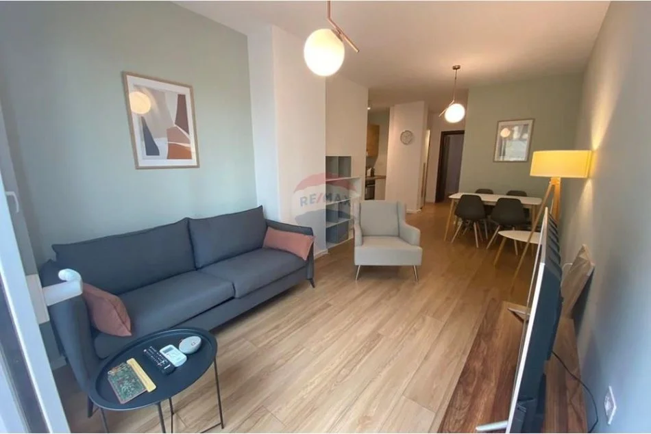 Tirane, jepet me qera apartament 1+1 Kati 2, 53 m² 550 € (Kodra e Diellit)