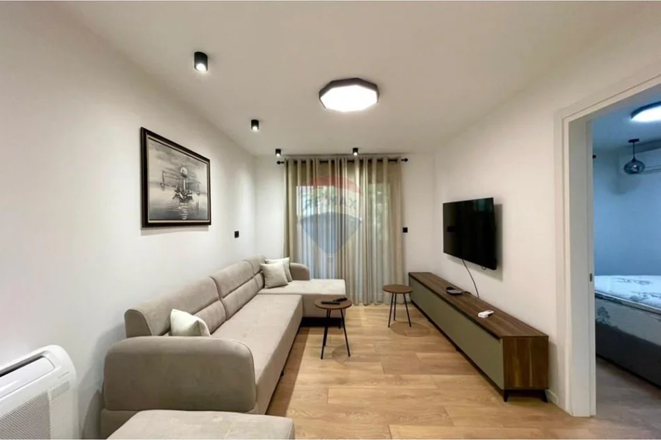 Tirane, jepet me qera apartament 1+1+Ballkon Kati 1, 52 m² 500 € (Kinostudio)