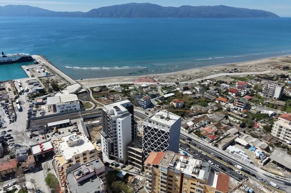 Vlore, shitet apartament 1+1 Kati 6, 56 m² 140.000 € (Rruga Kosova, Transballkanike,Vlore)