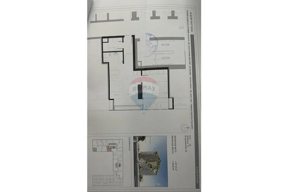 Tirane, shitet apartament 1+1+Ballkon Kati 19, 81 m² 150.000 € 