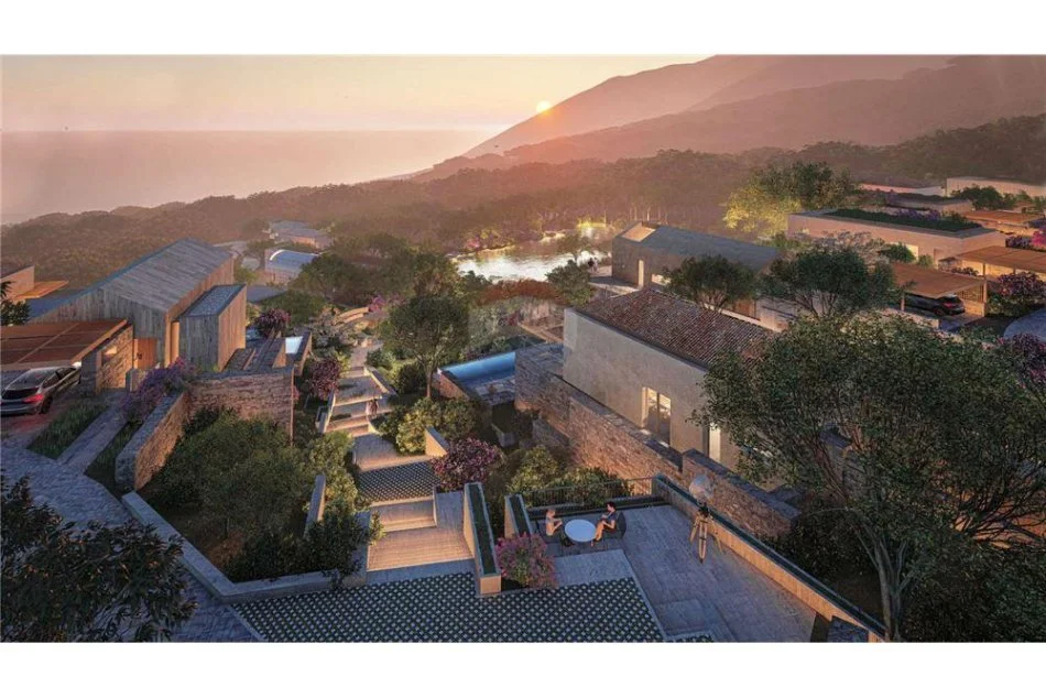 Dhermi - Palase, shitet apartament 2+1 Kati 0, 137 m² 496.000 € (Green Coast Village, Dhërmi.)