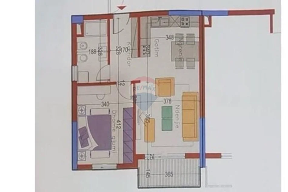 Tirane, shitet apartament 1+1 Kati 3, 74 m² (GREEN CITY)