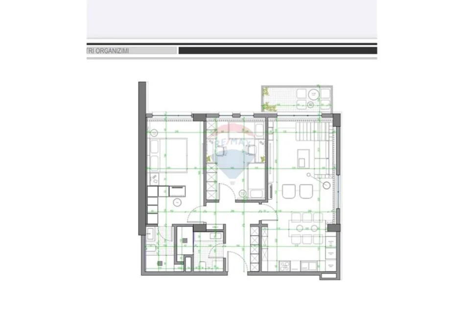 Tirane, shitet apartament , 123 m² 151.000 € 