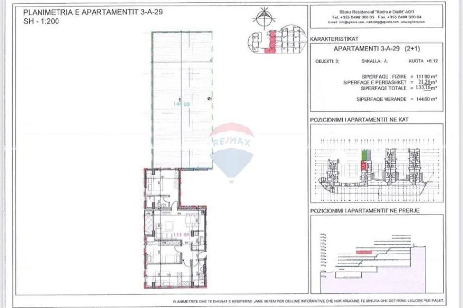 Tirane, shitet apartament , 273 m² 250.000 € 