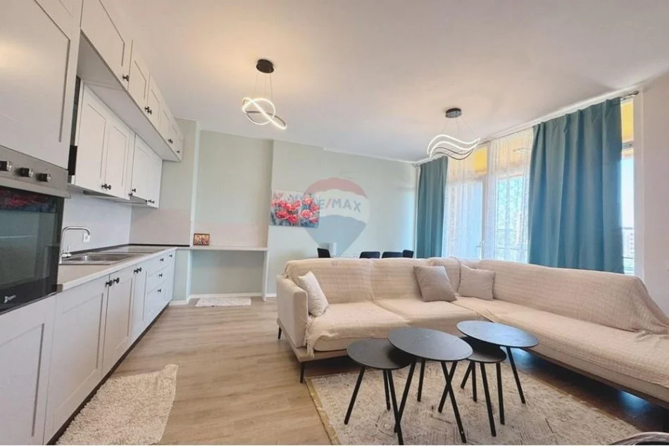 Tirane, jepet me qera apartament 2+1+Ballkon , 100 m² 570 € 