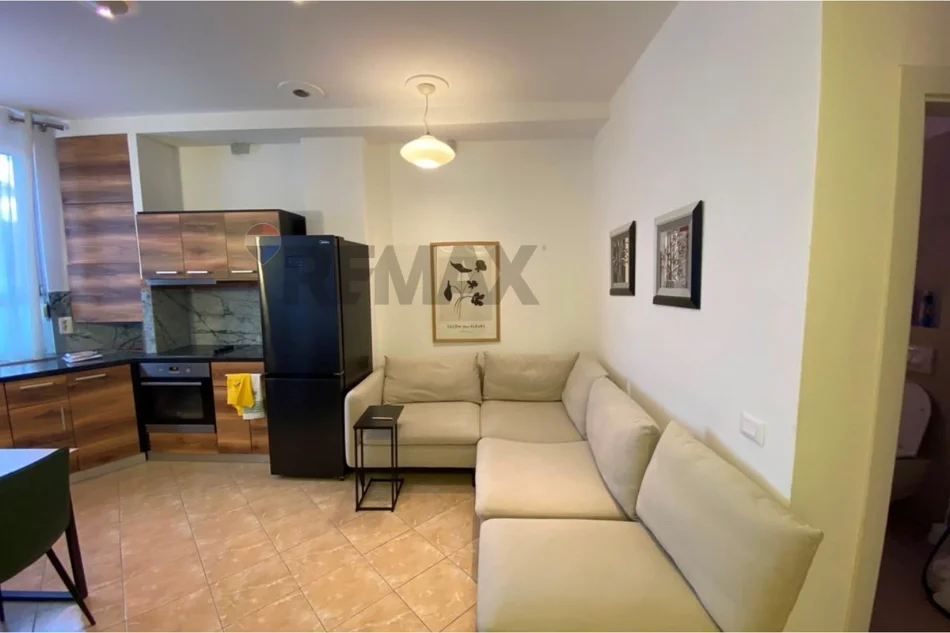 Tirane, jepet me qera apartament 1+1 Kati 2, (Xhamllik)