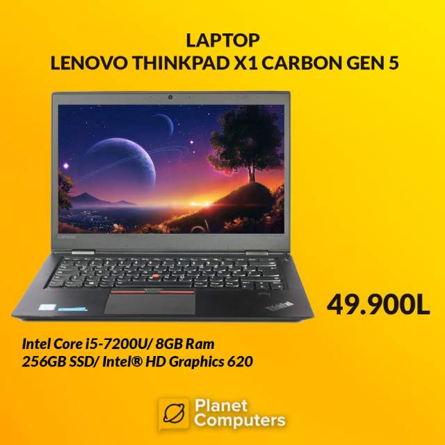 Tirane, shes Laptop Laptop Lenovo ThinkPad X1 Carbon Gen 5 49.900 Leke