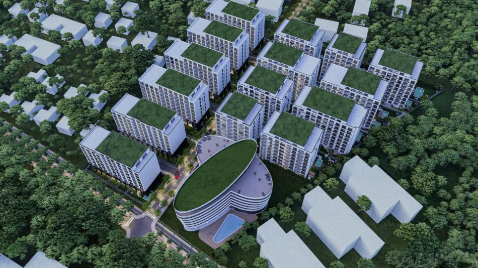 Durres, shitet apartament 2+1+Ballkon Kati 4, 95 m² 119.100 € (Golem, Durres)