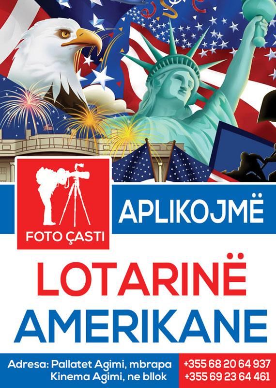 Aplikojme Lotarine Amerikane, Bejme foto ne çast