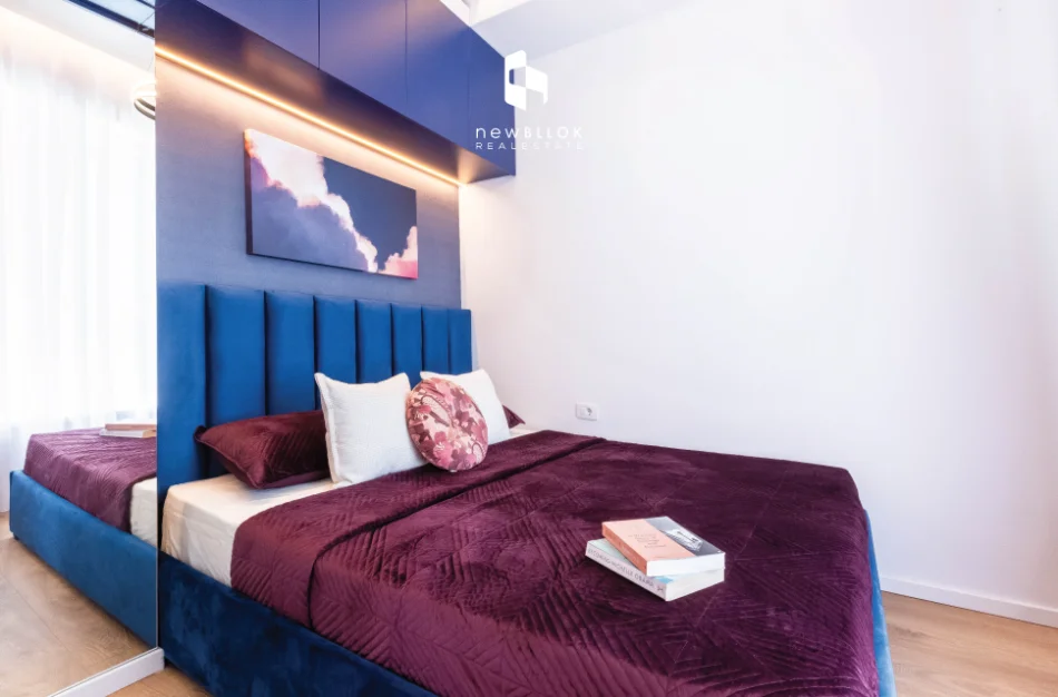 🏠Me Qera: 1+1📍Ali Demi (Kompleksi Mangalem)- 40,000 Leke/Muaj - Pallat V.2022 - Kt.4 - Sp.39m² - (E Areduar me Arkitekt) 🔥