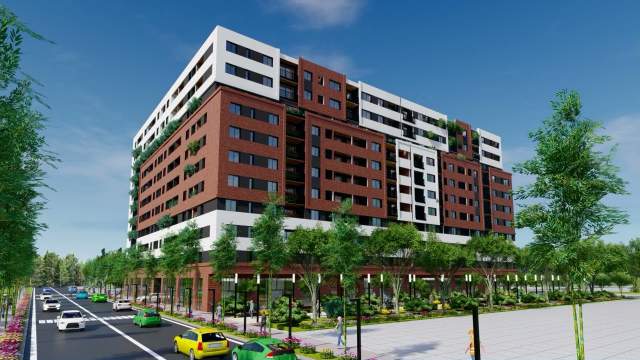 Tirane, shitet apartament 2+1+BLK Kati 10, 8.894 m² 822.695 Euro (Në zonën e oxhakut)