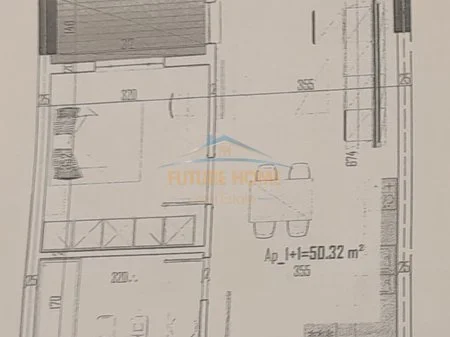 Shitet, Apartament 1+1, Rezidenca Majestic, Paskuqan, Tiranë. AREA52467