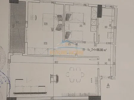 Shitet, Apartament 2+1, Rezidenca Majestic, Paskuqan, Tiranë. AREA52471