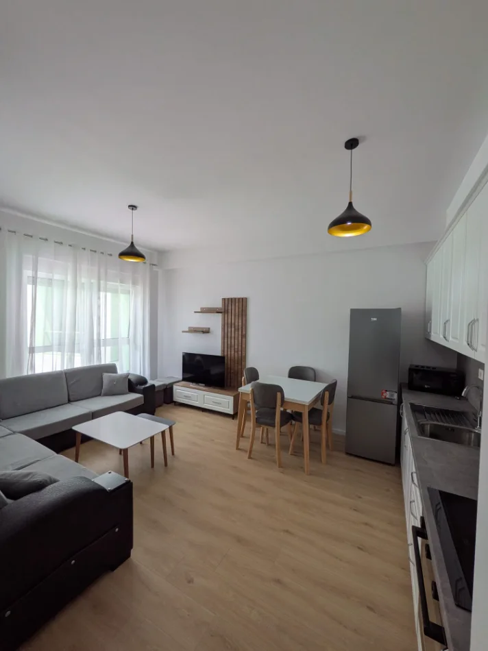 Me Qira Ultra Ap.1+1 📍Kompleksi  Kadiu - Ali Demi  - 62m2 - Kompleks i 2026🔥 100% i ri, Hera parë me Qira | 45.000 Lekë/Muaj 🔥
