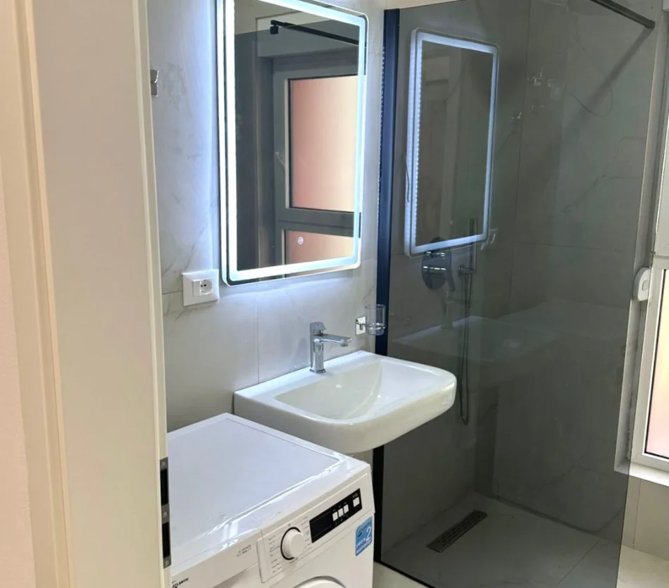 Me Qera : 1+1📍Ali Dem (Rezidenca Kadiu) - 45,000 Lek - S.60m² - Kt.6 || E Pabanuar me Pare✨