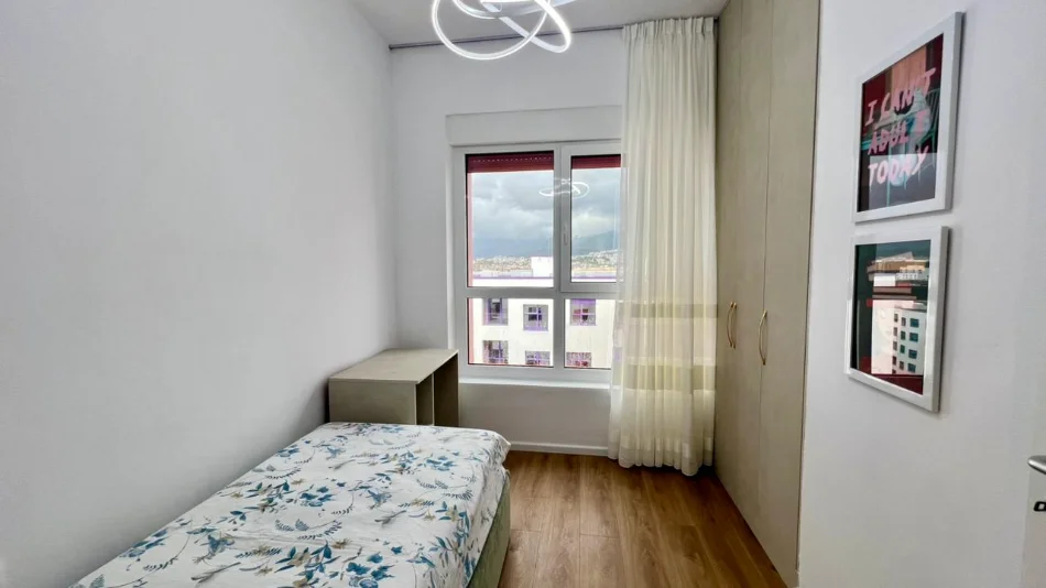 Me Qera: 2+1📍Ali Dem (Rezidenca Kadiu) - Akull i Ri⚜️ - 49,000 Leke/Muaj - S.75m² - Kt.8 || I Sapo Investuar & I Pabanuar me Pare🔥