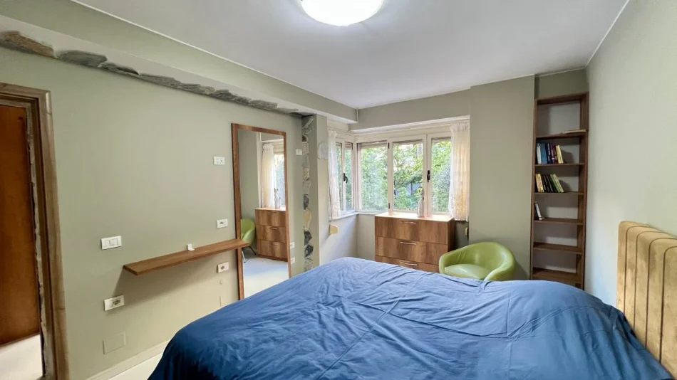 Me Qera: 2+1 📍Bllok (Prane Sheshit Wilson) -  Kati.2 - Sp.75m² - Orientim JUG🌞|| Akses i menjehershem ne Qender dhe Bllok🏃🏻‍♂️ 800 Euro/Muaj