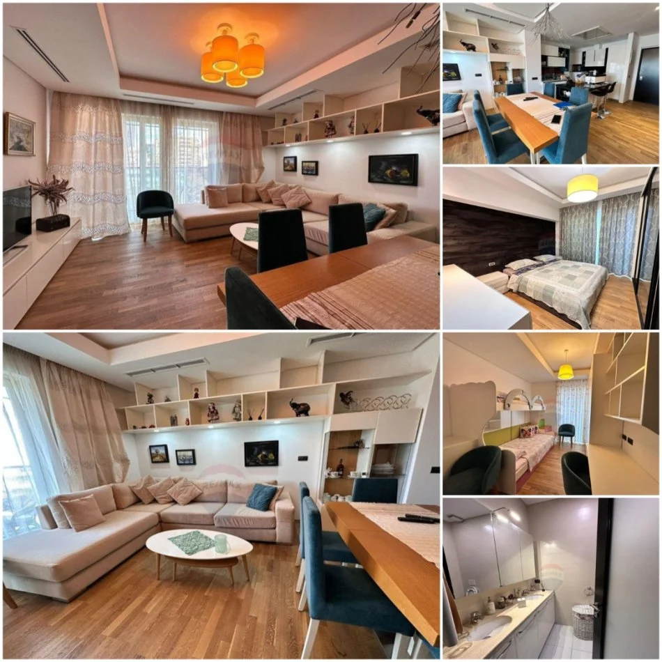 Jepet apartament 2+1 me qera tek Air Abania, 1500 Euro