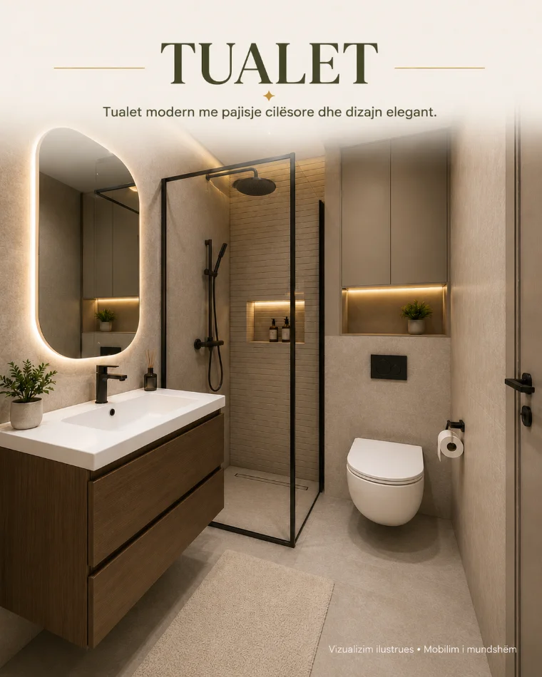 Tirane, shes apartament 1+1 Kati 2, 69 m² 102.915 € (Rruga Simon Gjoni)