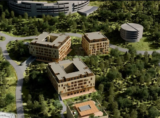 Dhermi - Palase, shitet apartament 2+1 Kati 2, 126 m² 328.120 € (morina city)