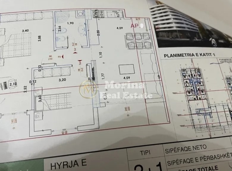 Tirane, shitet apartament 2+1 Kati 1, 94 m² 145.000 € (Yzberisht)