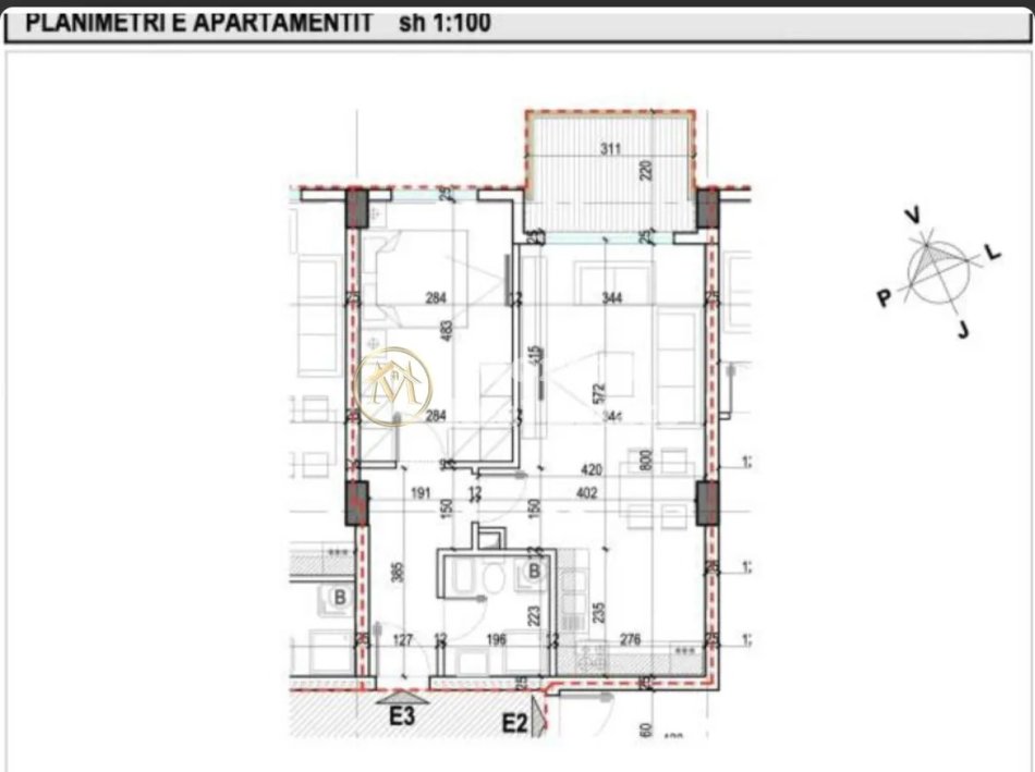 Tirane, shitet apartament 1+1+Aneks Kati 5, 76 m² 123.000 € (Rruga Dritan Hoxha)