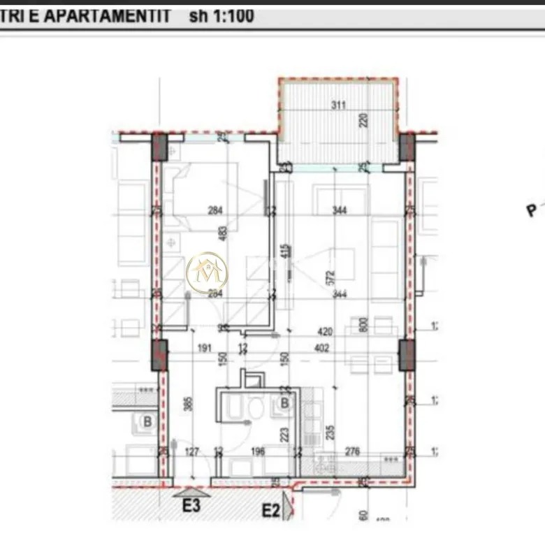 Tirane, shitet apartament 1+1+Aneks Kati 5, 76 m² 123.000 € (Rruga Dritan Hoxha)