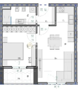 Tirane, shitet apartament 1+1 Kati 2, 61 m² 58.000 € (Kamez)