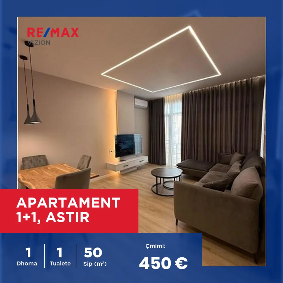 Durres, jepet me qera apartament 1+1 , 60 m² 450 € (Bulevardi Migjeni)