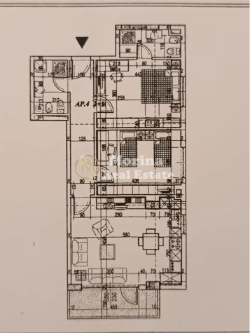 Tirane, jepet me qera apartament 2+1 Kati 2, 94 m² 600 € (Ali Demi)