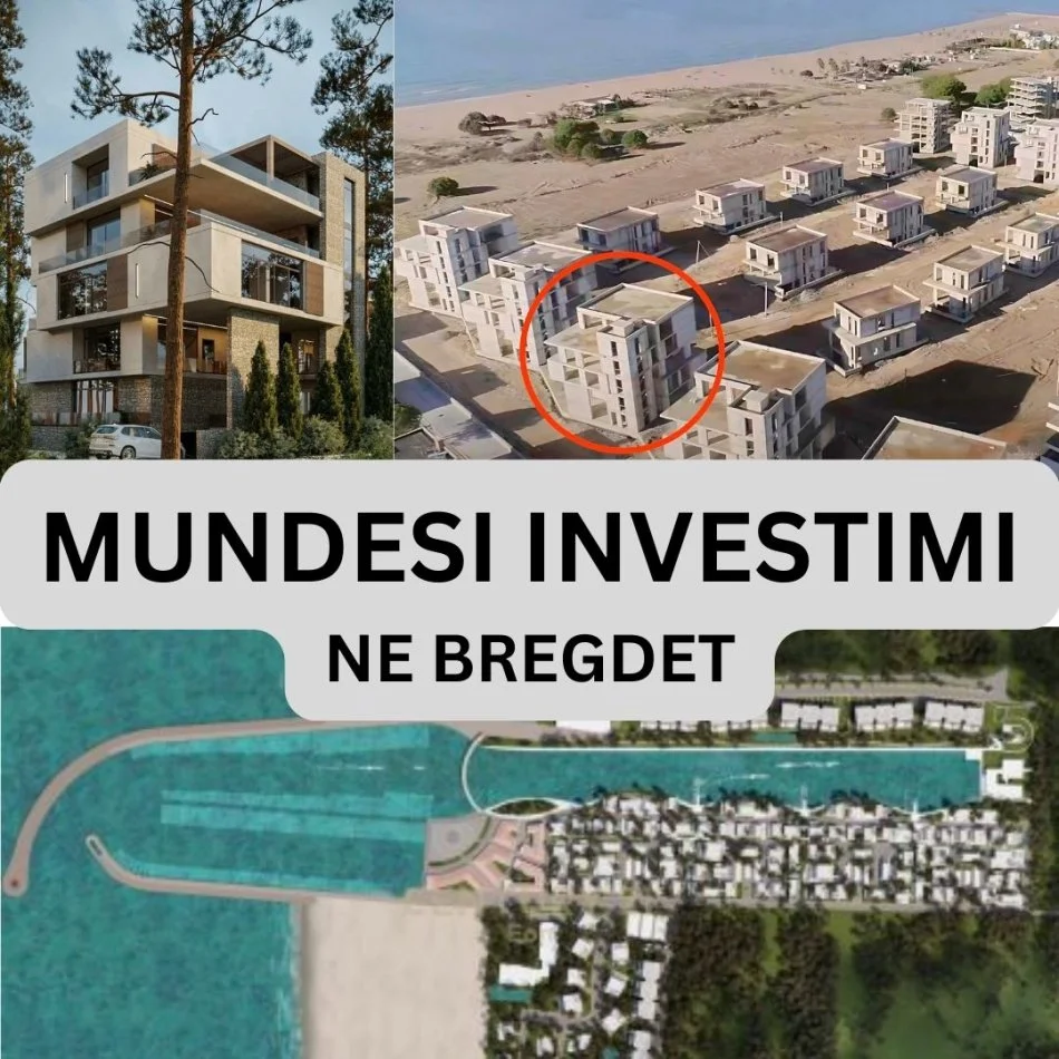 Durres, shitet apartament ne plazh 3 Katshe Kati 5, 1.328 m² 2.600.000 € 