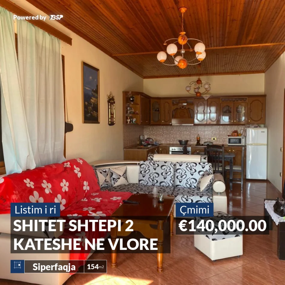 REZERVO PRONEN VETEM ME 500€! SHITET SHTEPI 2 KATESHE NE VLORE