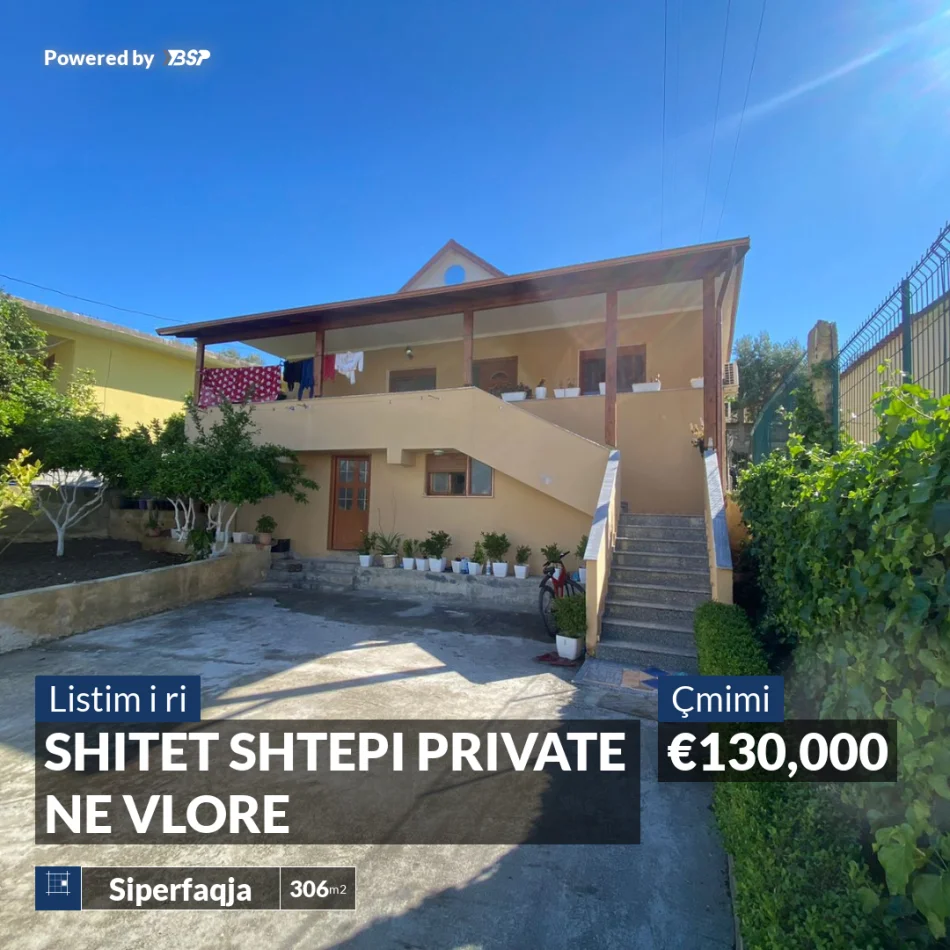 REZERVO PRONEN VETEM ME 500€! SHITET SHTEPI PRIVATE NE VLORE