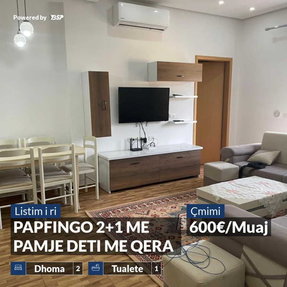 Vlore, jepet me qera apartament+verande | Penthouse 2+1+Ballkon Kati 11, 600 € (PORTI)