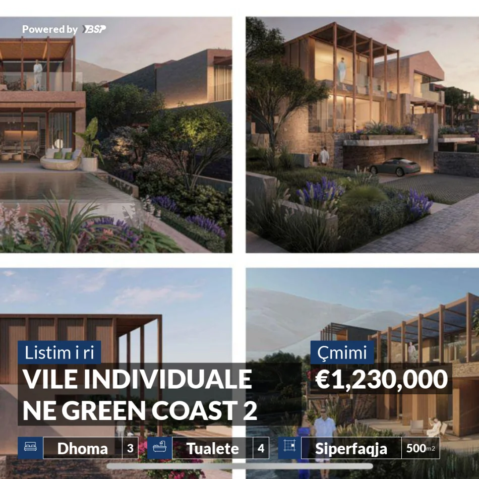 Vlore, shitet Vile 3+1+Aneks+Ballkon , 500 m² 1.230.000 € (PALASE)
