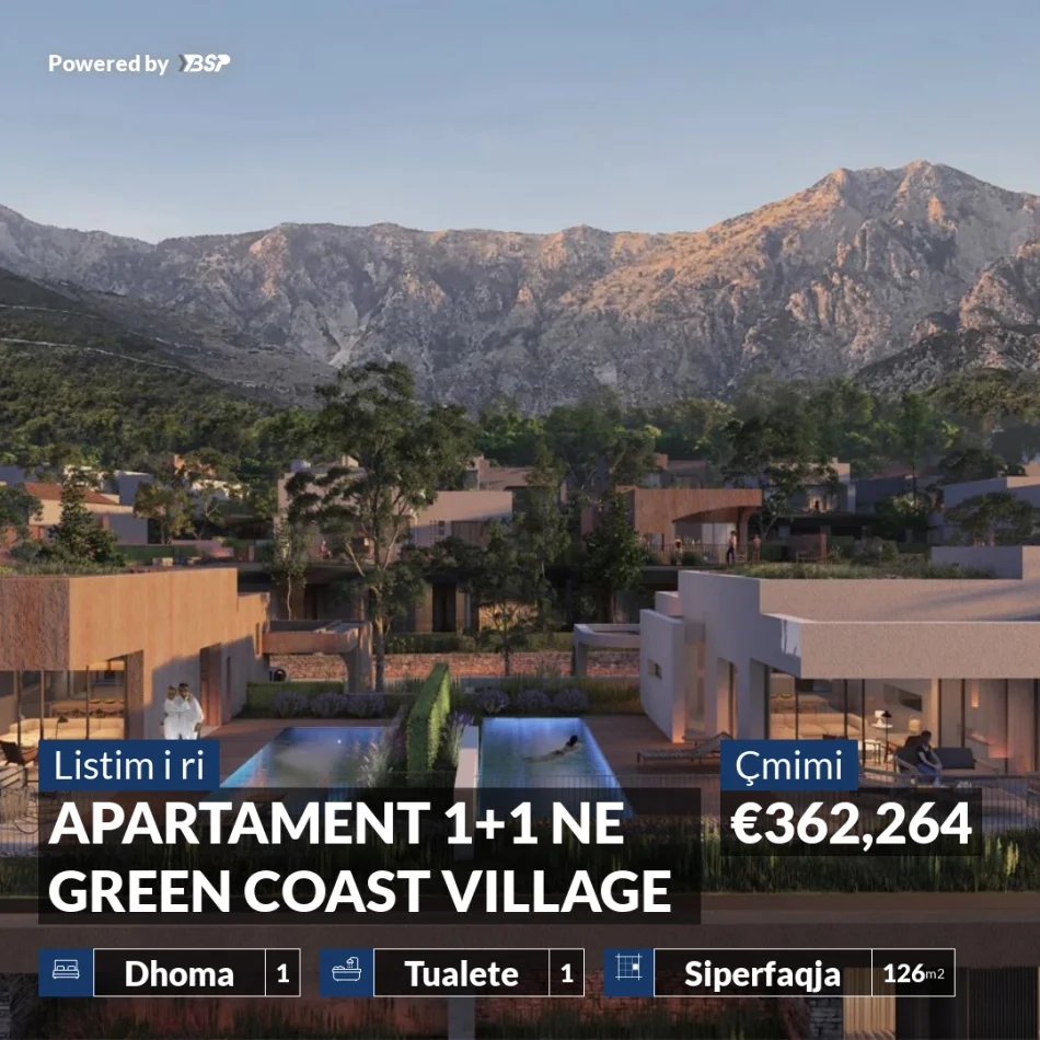 Vlore, shitet apartament 1+1+Aneks+Ballkon , 126 m² 362.264 € (PALASE)