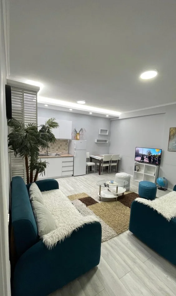 Tirane, jepet me qera apartament 1+1+Ballkon Kati 3, 65 m² 660 € (rruga komuna e parisit)