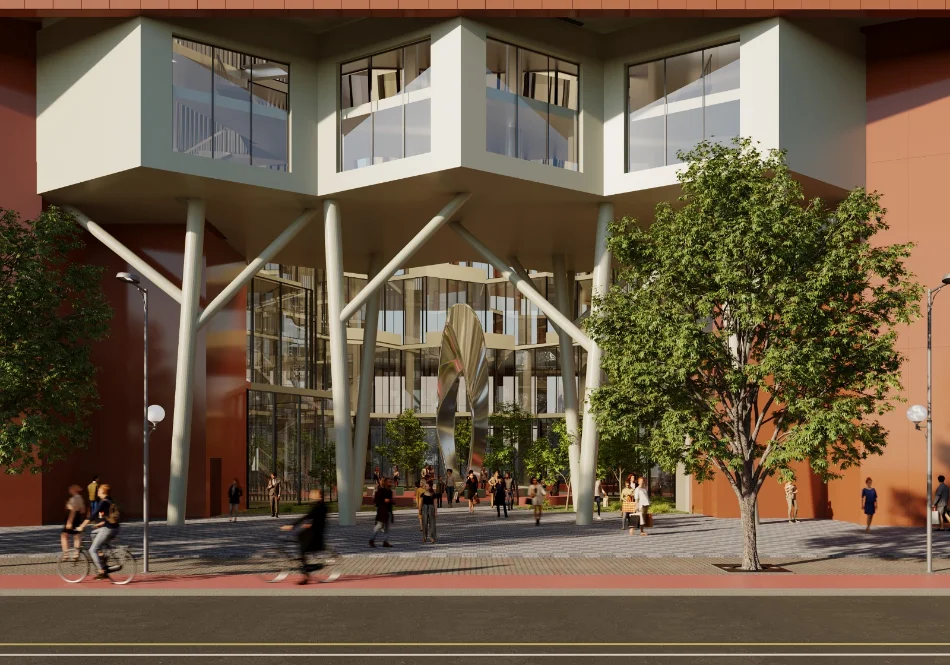 Tirane, shitet apartament 1+1+Ballkon Kati 2, 72 m² (Colonnade Residence)