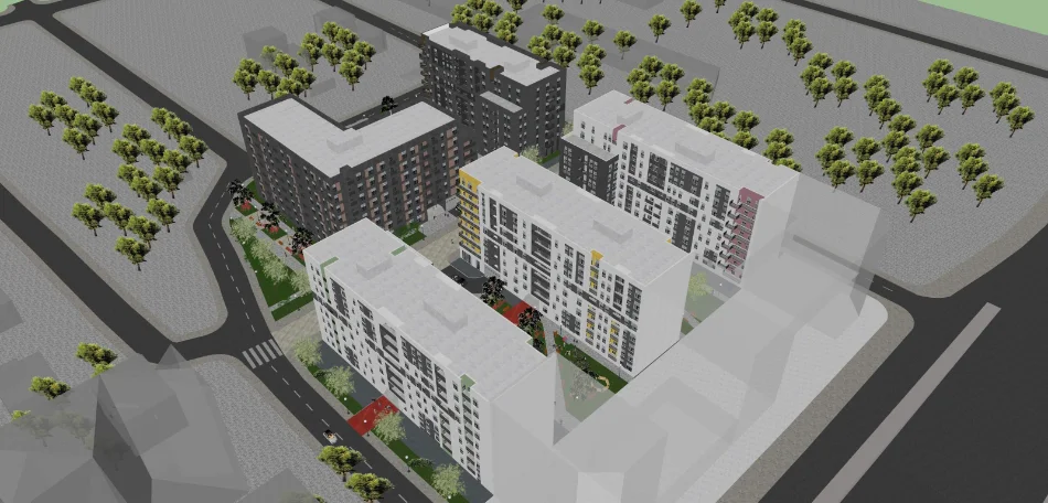 Tirane, shitet apartament 1+1+Ballkon Kati 1, 64 m² 93.525 € (Tirana Entry)