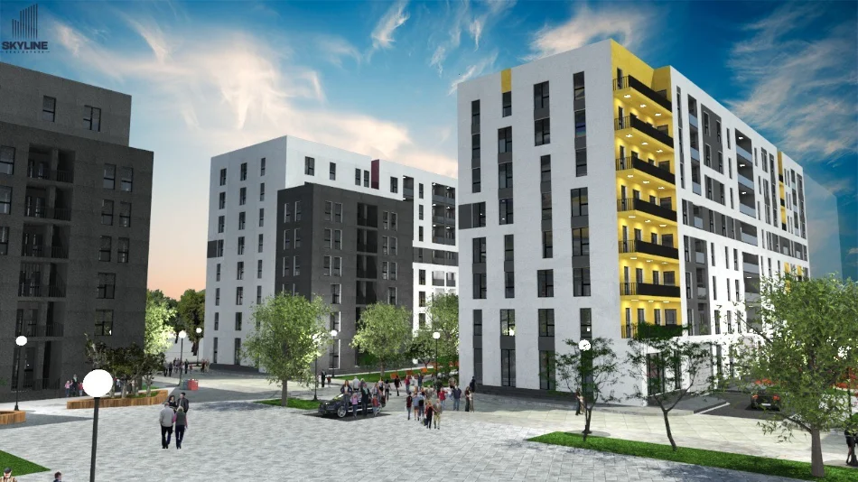 Tirane, shitet apartament 1+1 Kati 7, 59 m² 85.695 € (Ish Dogana)