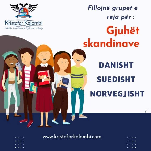 Tirane, ofrojme kurse gjuhe Gjuhet Skandinave