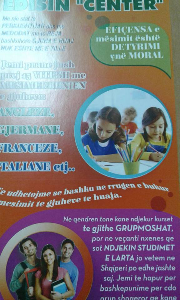 Tirane, OFERTE 8 SEANCA FALAS   Kurse Gjuhesh  Anglisht,Gjermanisht,Frengjisht, Italisht,etj