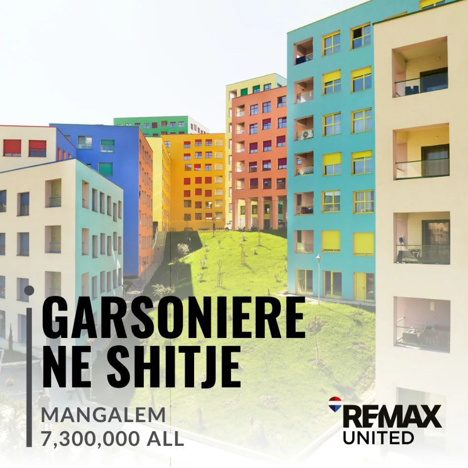 Tirane, shitet garsonier 1+1 , 43 m² 