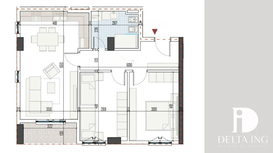 Tirane, shitet apartament 2+1+Aneks+Ballkon Kati 1, 90 m² 80.500 € (Lidhja e Prizrenit Paskuqan)
